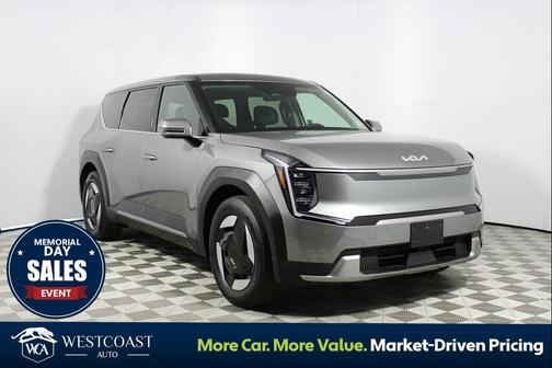Pebble Gray 2024 Kia EV9 Light Short Range