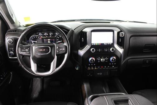 Pacific Blue Metallic 2021 GMC Sierra 1500 SLT