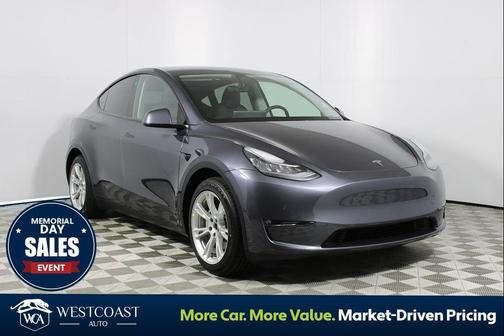 Midnight Silver Metallic 2021 Tesla Model Y Long Range Dual Motor All-Wheel Drive