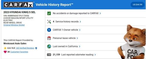 2023 Hyundai IONIQ 5 SEL