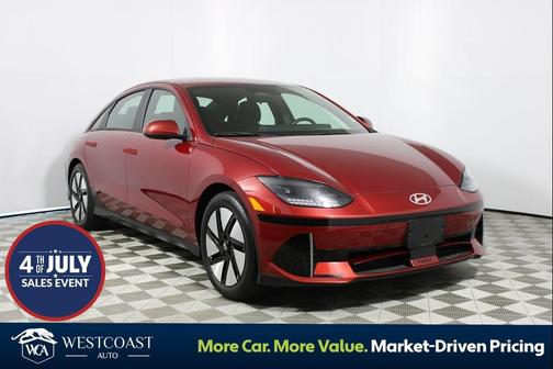 Ultimate Red 2024 Hyundai IONIQ 6 SE