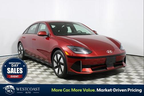 Ultimate Red 2024 Hyundai IONIQ 6 SE