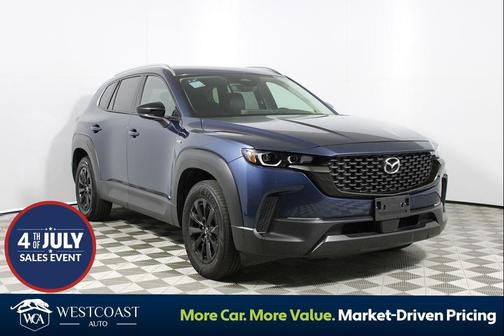 Ingot Blue Metallic 2025 Mazda CX-50 Hybrid Preferred Package