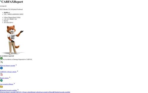 Ingot Blue Metallic 2025 Mazda CX-50 Hybrid Preferred Package