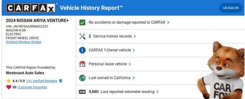 2024 Nissan ARIYA VENTURE+