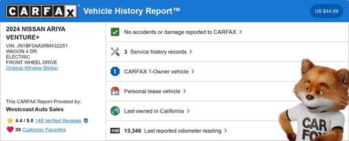 2024 Nissan ARIYA VENTURE+