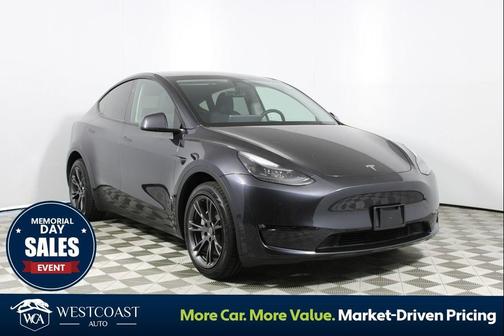 Stealth Grey 2024 Tesla Model Y Long Range Dual Motor All-Wheel Drive
