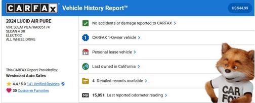 2024 Lucid Air Pure