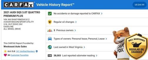 2021 Audi SQ5 3.0T Premium Plus