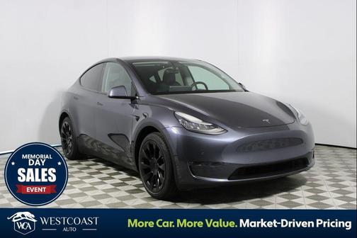 Midnight Silver Metallic 2020 Tesla Model Y Long Range Dual Motor All-Wheel Drive