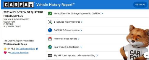 2023 Audi e-tron GT Premium Plus quattro