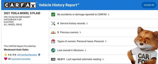 2021 Tesla Model S Plaid