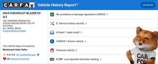 2024 Chevrolet Blazer EV eAWD LT