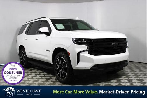 Summit White 2022 Chevrolet Tahoe 4WD RST