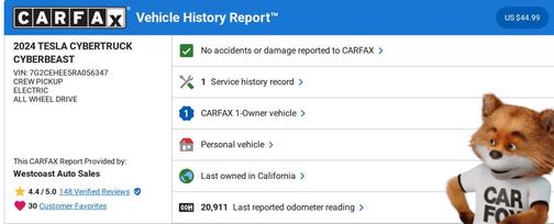 2024 Tesla Cybertruck Cyberbeast