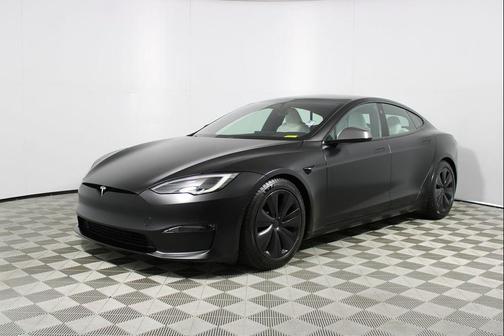 Solid Black 2023 Tesla Model S Standard Range