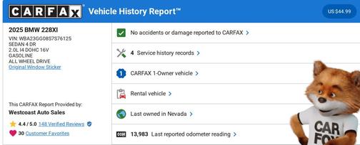 2025 BMW 228 Gran Coupe i