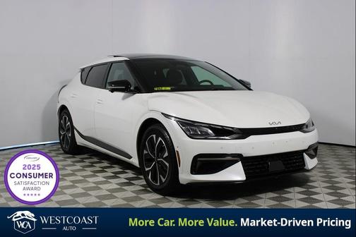 Snow White Pearl 2023 Kia EV6 GT-Line