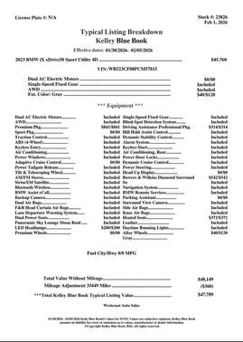 2023 BMW iX xDrive50