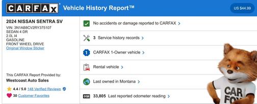 2024 Nissan Sentra SV