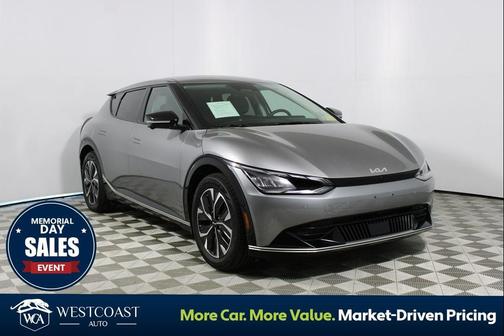 Steel Gray 2024 Kia EV6 Wind