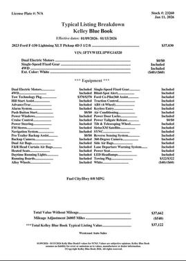 2023 Ford F-150 Lightning XLT