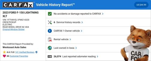 2023 Ford F-150 Lightning XLT