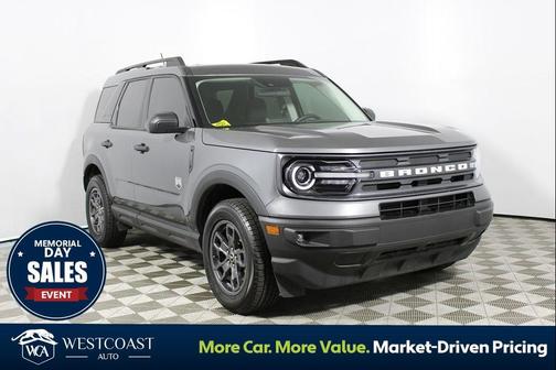 Carbonized Gray Metallic 2024 Ford Bronco Sport Big Bend
