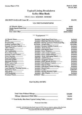 2022 BMW i4 Gran Coupe eDrive40