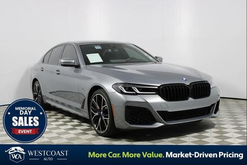 Skyscraper Gray Metallic 2023 BMW 530e Base