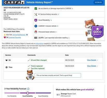 2023 Volkswagen Atlas 3.6L SE w/Technology