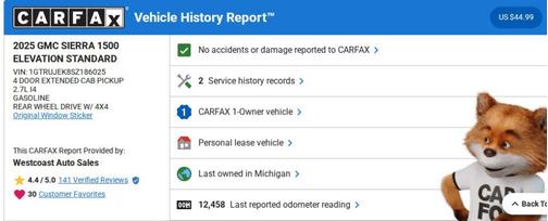 2025 GMC Sierra 1500 Elevation
