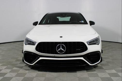 Polar White 2022 Mercedes-Benz AMG CLA 45 AMG CLA 45 4MATIC