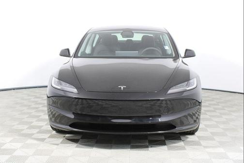 Black 2025 Tesla Model 3 Long Range