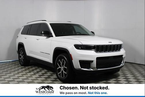 Bright White Clearcoat 2023 Jeep Grand Cherokee L Limited