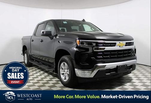 Black 2025 Chevrolet Silverado 1500 LT