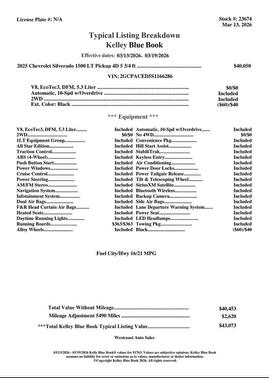 2025 Chevrolet Silverado 1500 LT