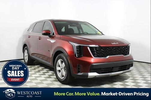 Dawning Red 2025 Kia Sorento LX