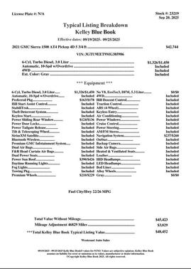 2021 GMC Sierra 1500 AT4