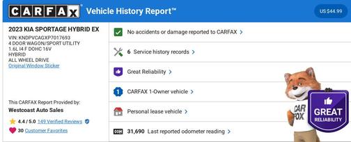 2023 Kia Sportage Hybrid EX