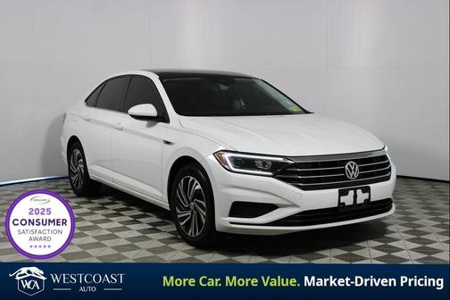 Pure White 2021 Volkswagen Jetta 1.4T SEL