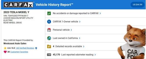 2023 Tesla Model Y RWD