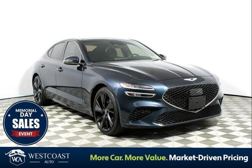 Tasman Blue 2023 Genesis G70 2.0T RWD