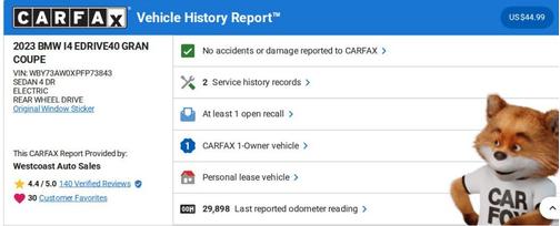 2023 BMW i4 Gran Coupe eDrive40