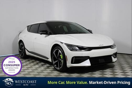 Snow White Pearl 2023 Kia EV6 GT