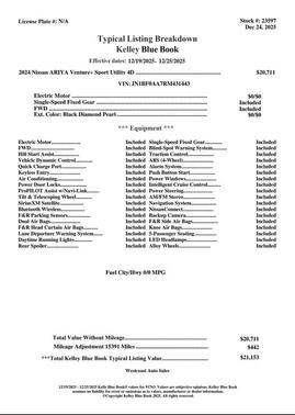 2024 Nissan ARIYA VENTURE+