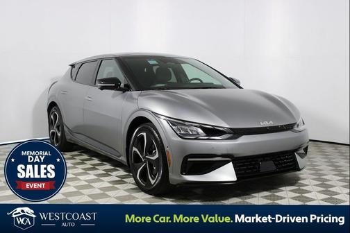 Steel Matte Gray 2023 Kia EV6 GT-Line