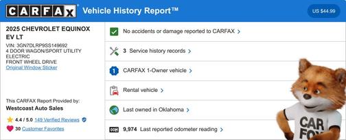 2025 Chevrolet Equinox EV LT
