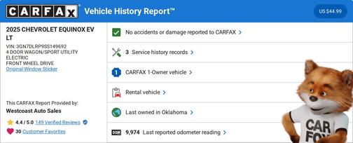 2025 Chevrolet Equinox EV LT
