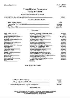 2025 BMW X1 xDrive28i